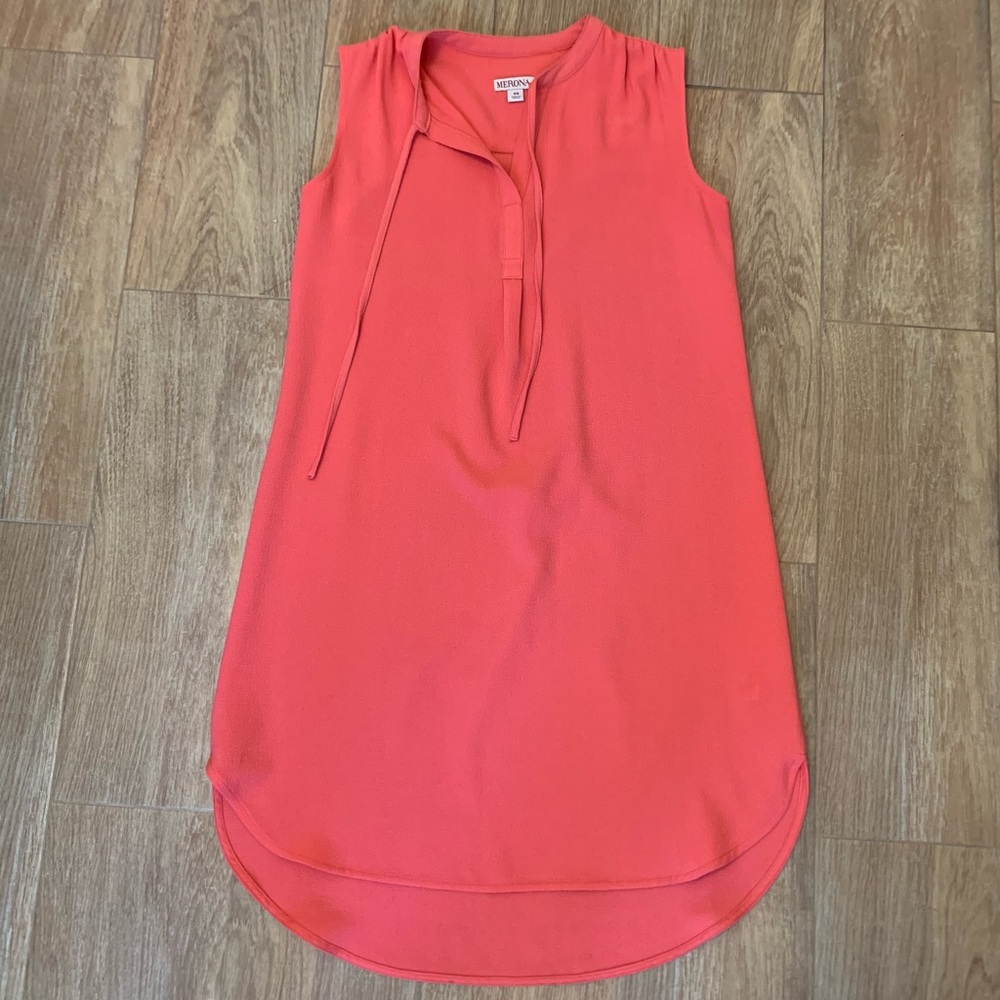 Peach loose flowy dress